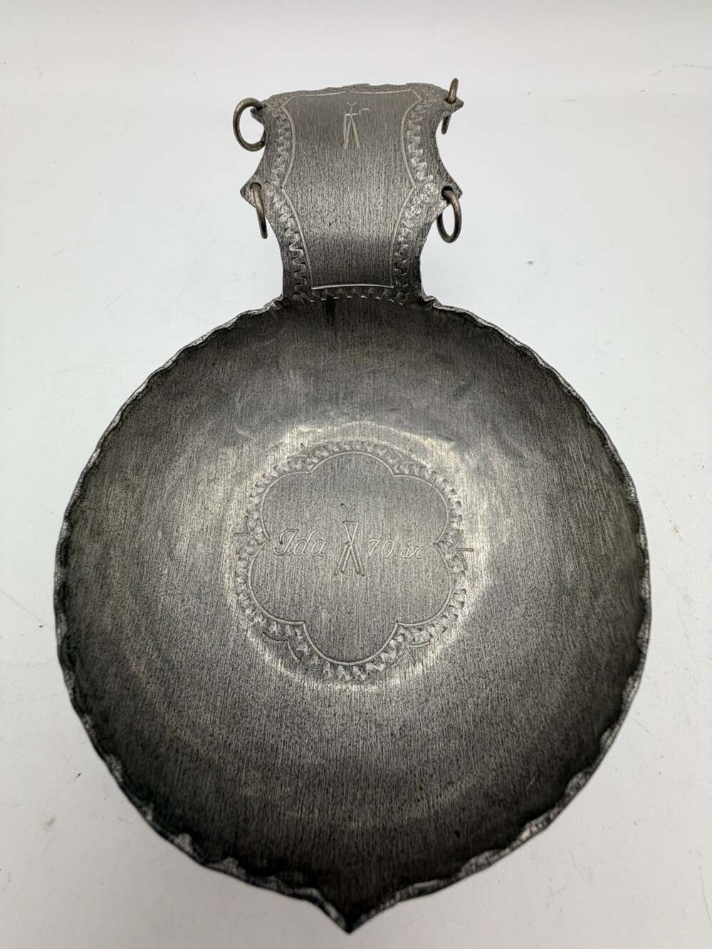 Handarbeit Zinn Handmade Pewter Bowl Serveware Piece, Handcrafted Metal Bowl